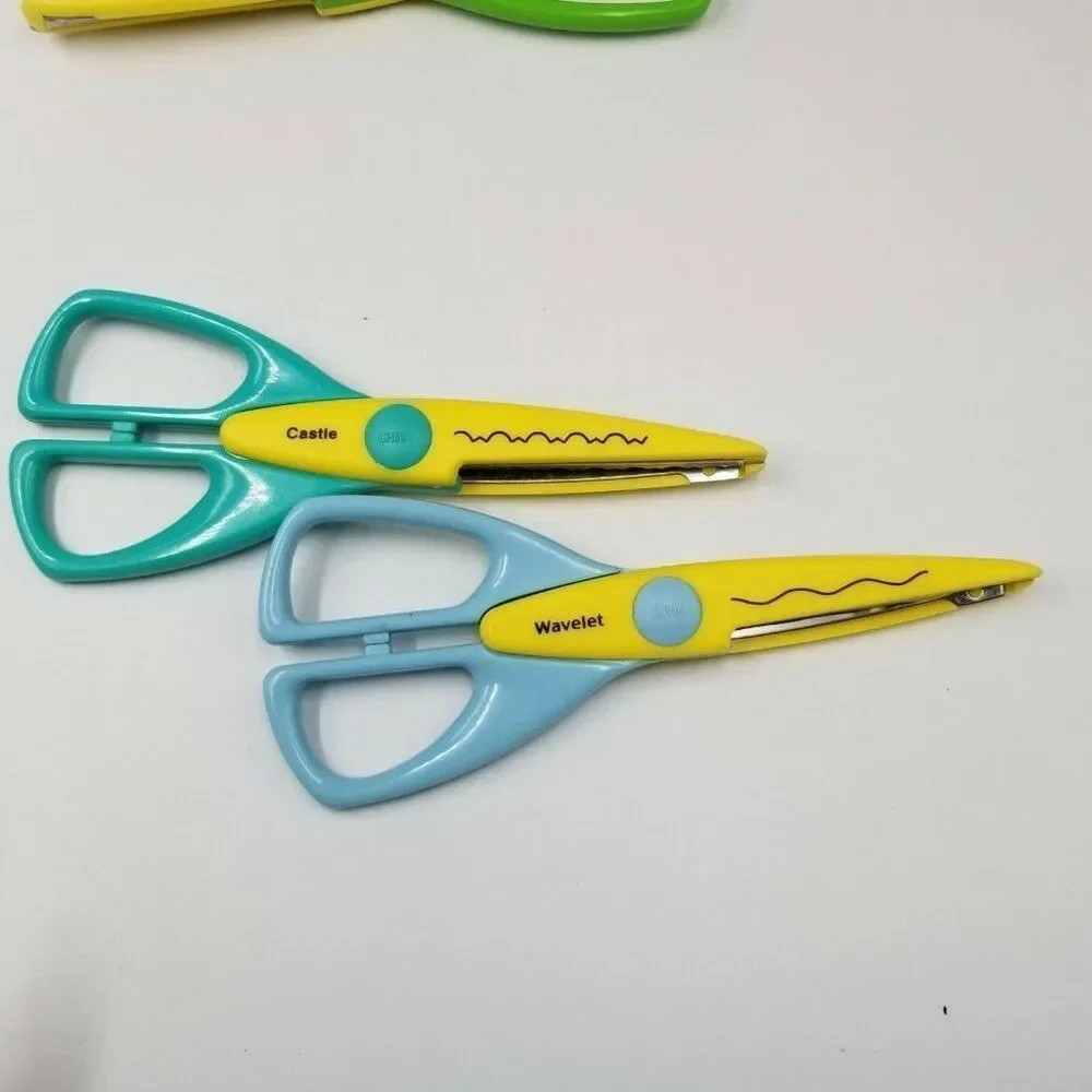 Provo Craft Decorative Edge Scissors Paper Edging Wavelet Legacy Ridge Lot 5